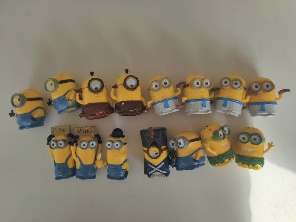 Minions figuren set - 15 stuks, Ophalen of Verzenden, Gebruikt, Jongen of Meisje