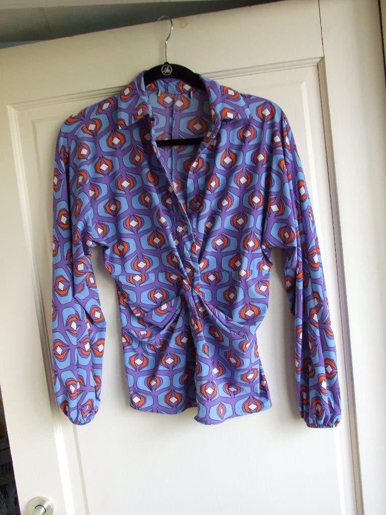 Studio Anneloes zgan blouse in travelstof M, Maat 38/40 (M), Studio Anneloes, Meerkleurig, Ophalen of Verzenden