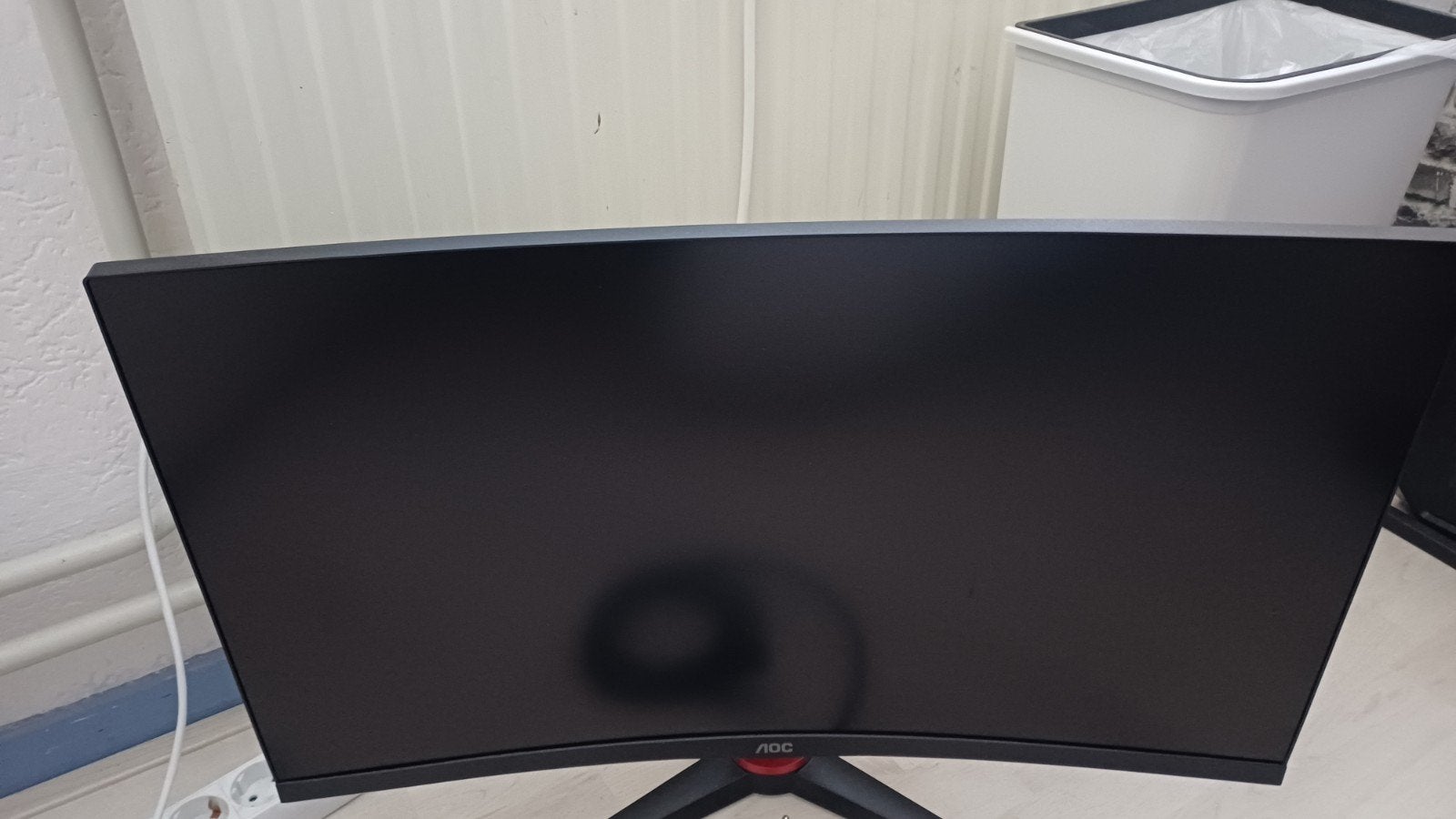 Gaming monitor curved full HD, Computers en Software, HDMI, IPS, Zo goed als nieuw, Ophalen