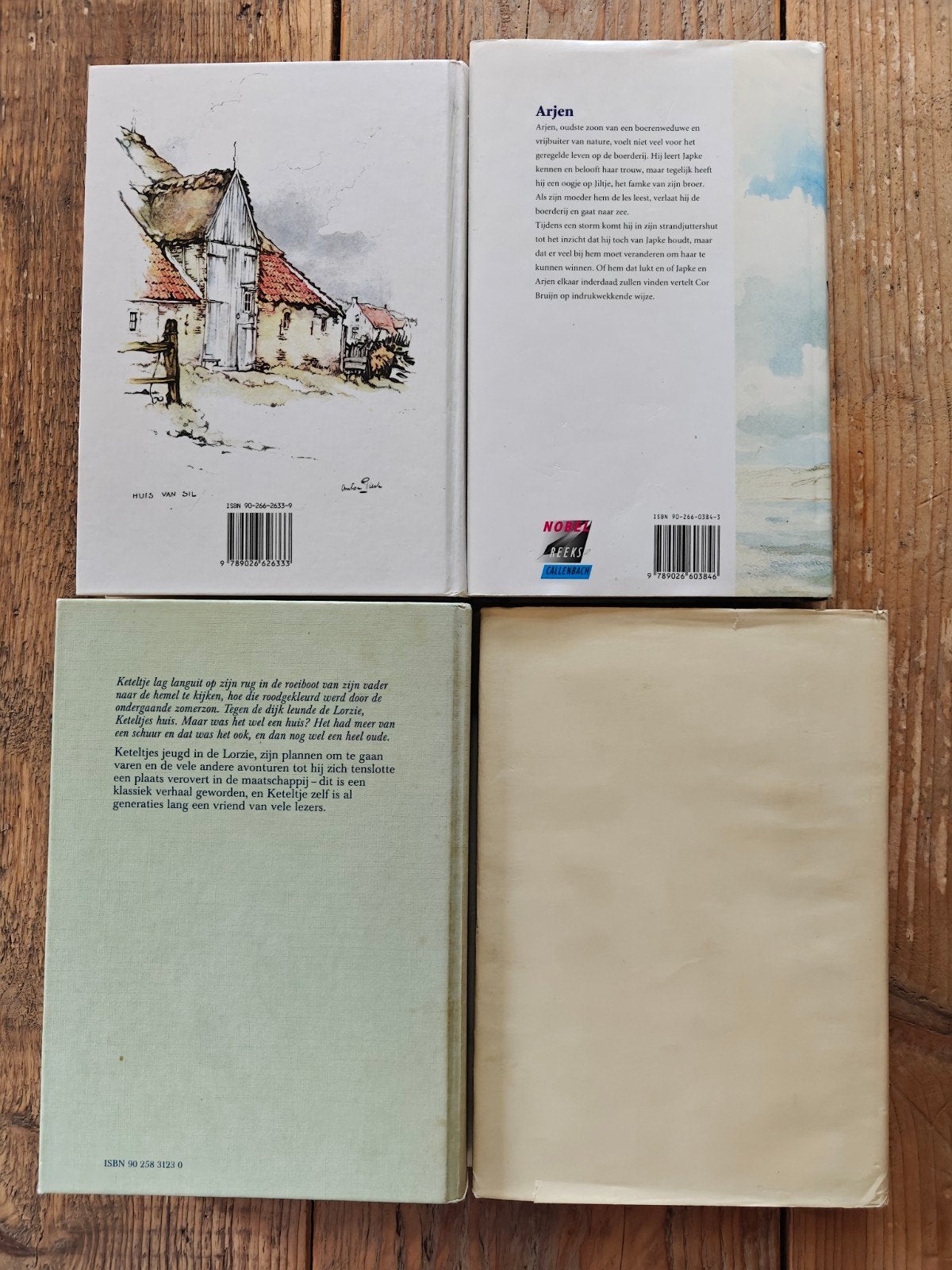 4 Boeken van Cor Bruin., Boeken, Streekboeken en Streekromans, Ophalen of Verzenden, Gelezen