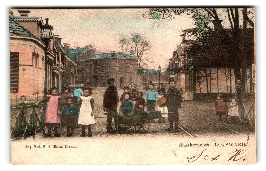 Bolsward, Sneekerpoort, Verzenden, Voor 1920, Gelopen, Friesland