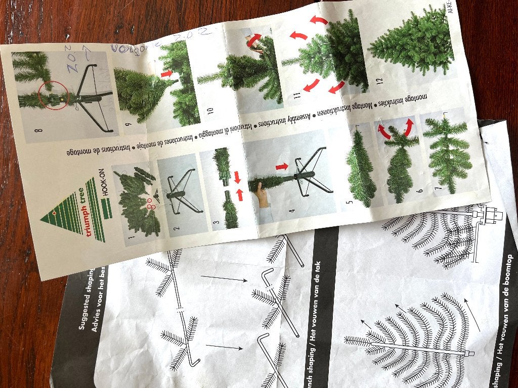 KERSTBOOM  kunstkerstboom, Diversen, Kerst, Ophalen, Gebruikt