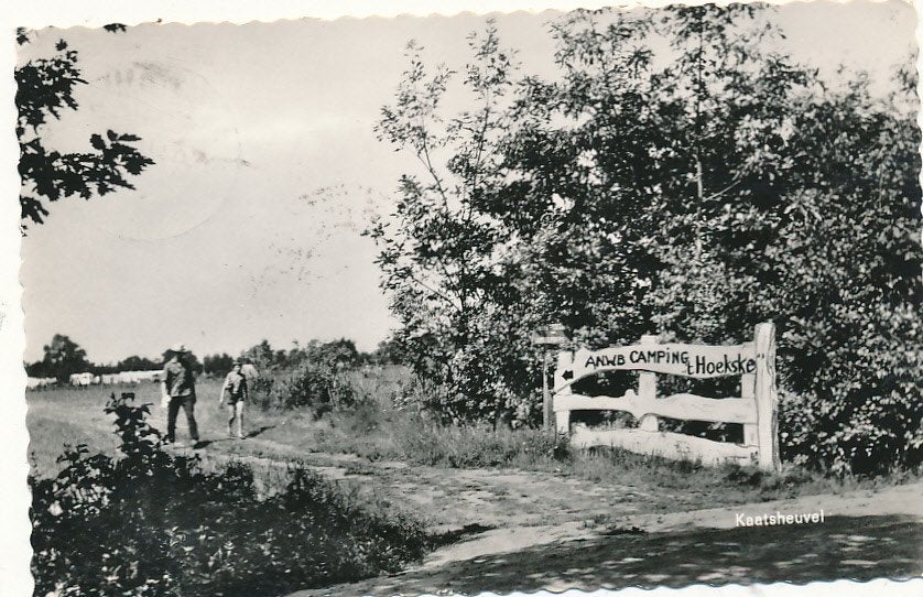 11218 Kaatsheuvel, ANWB camping ’t Hoekske, Verzamelen, Ophalen of Verzenden, 1940 tot 1960, Noord-Brabant
