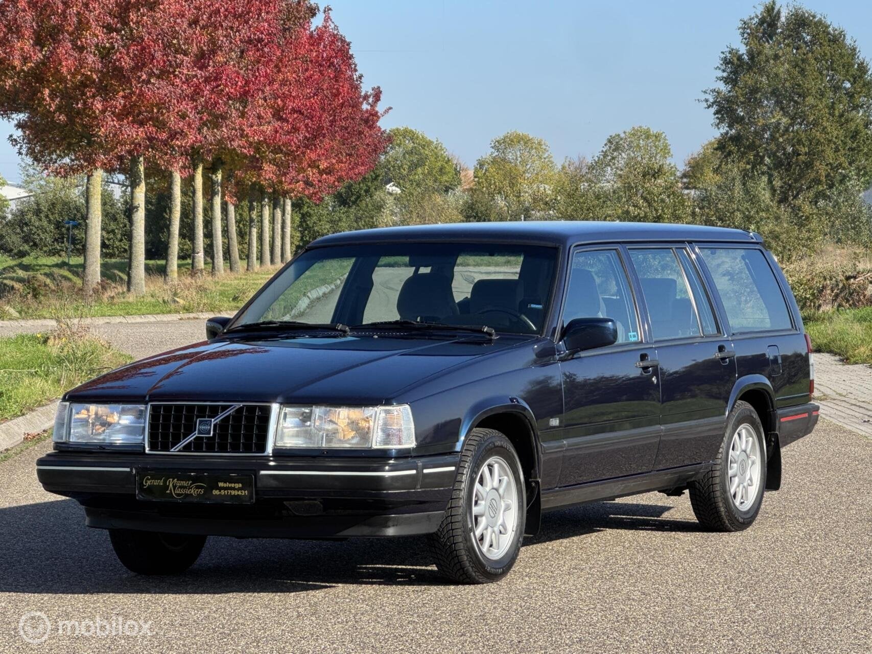 Volvo 940 2.3 IC SE LPT 1995 Zeer Mooi!, Auto's, Gebruikt, 4 cilinders, Blauw, Stationwagon