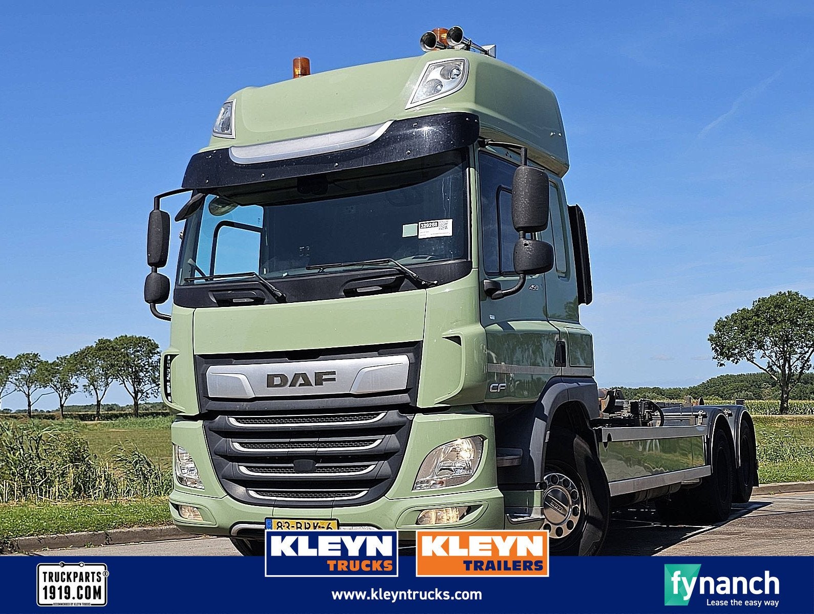 DAF CF 450 fas, Auto's, Automaat, Euro 6, Origineel Nederlands, Bedrijf