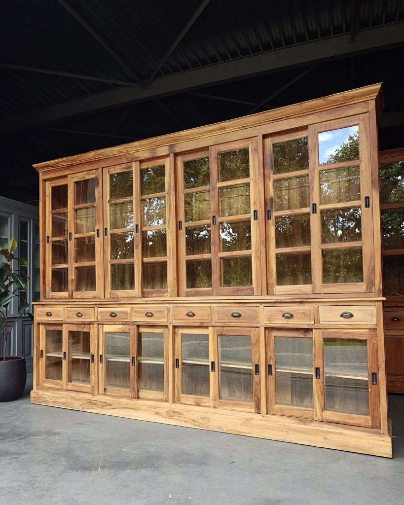 Geweldige Museumkast | Rariteiten cabinet | Winkel  #8937, Gebruikt, -, 200 cm of meer, -