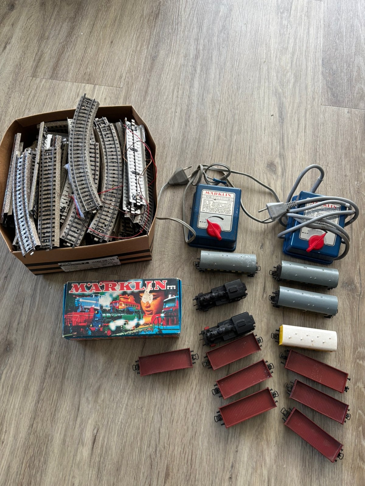 Complete Marklin treinset, Wisselstroom, Treinset, Ophalen of Verzenden, Zo goed als nieuw