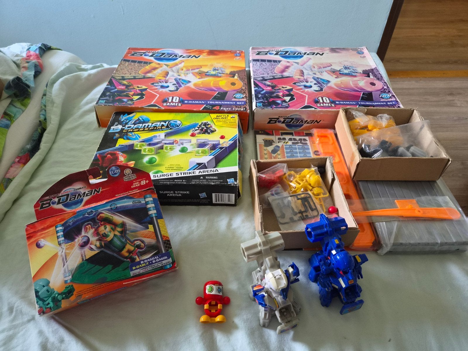Battle B-Daman Hasbro – Toernooisets + Arena, Ophalen of Verzenden, Zo goed als nieuw