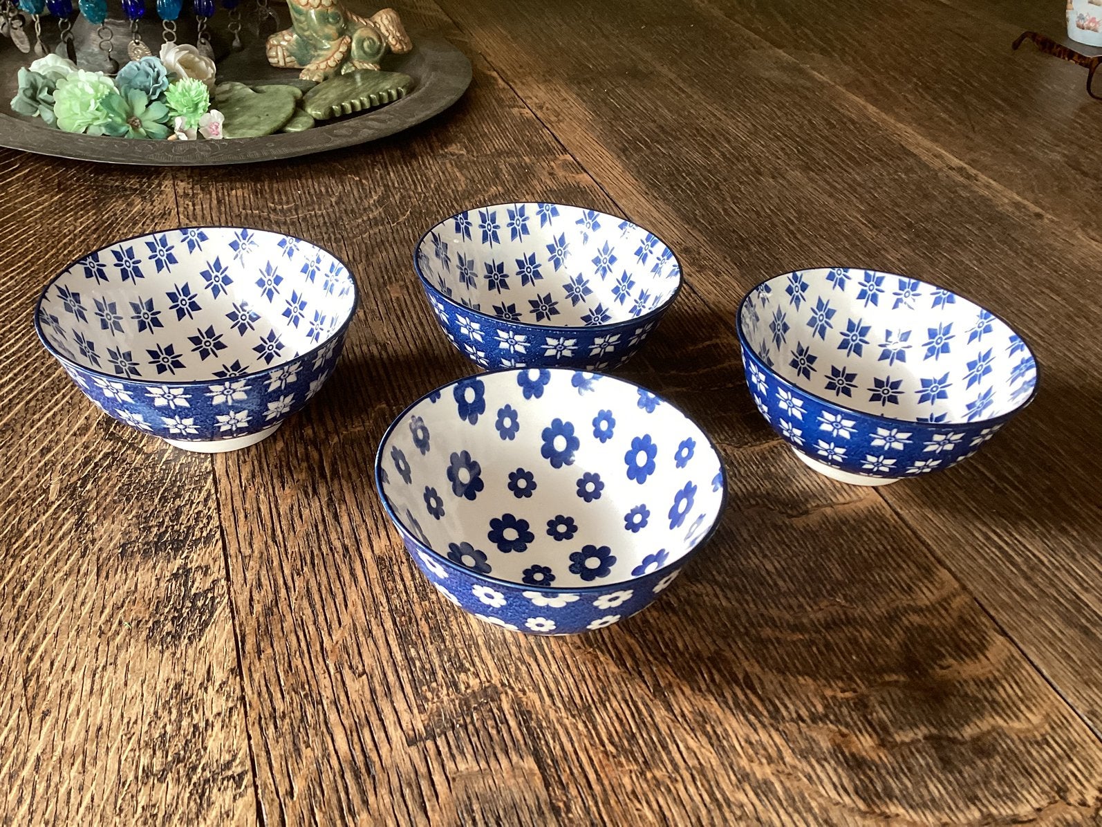 Schaaltjes 4 stuks in goede staat voor, € 6, Ophalen of Verzenden, Zo goed als nieuw, Rond