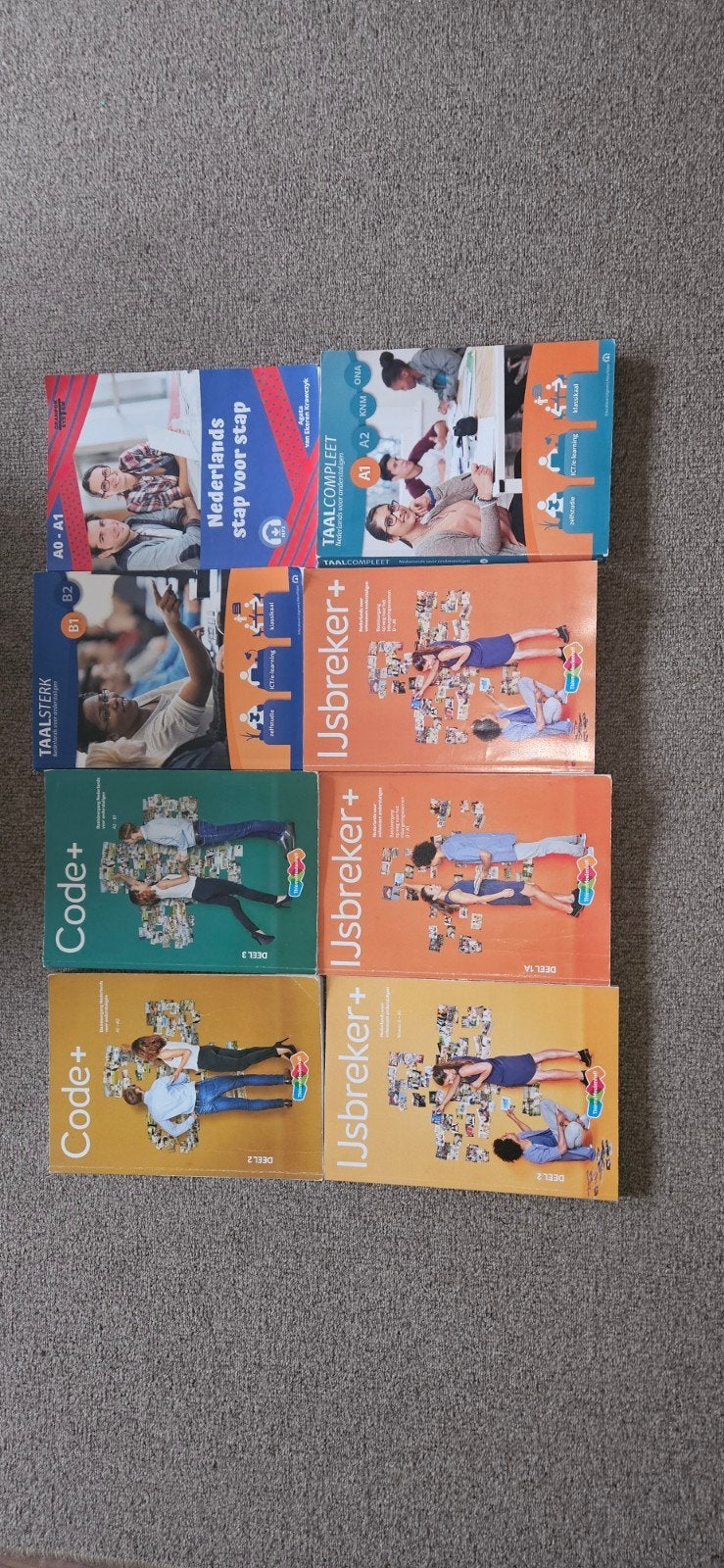 Diverse Nederlandse lesboeken - NT2, grammatica, schrijven, Ophalen of Verzenden, Gamma, Gelezen, Overige niveaus