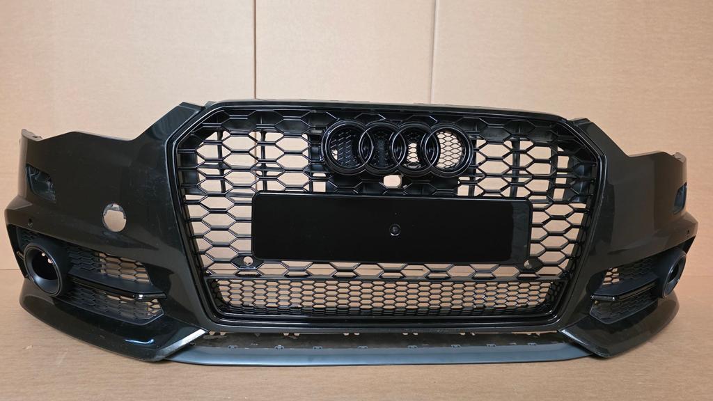Voorbumper Audi A6 C7 4G Facelift S-Line 4xPDC KLS 2014-2018, Gebruikt, -, Voor, Ophalen of Verzenden