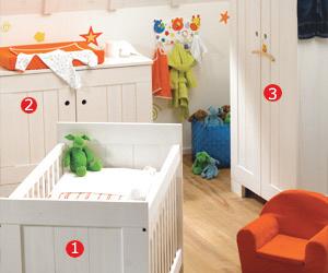 Complete kinderkamer, wit, Ophalen, Gebruikt, Jongetje of Meisje