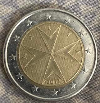 Malta 2 euro munt 2013 - Mooie staat, Ophalen of Verzenden, Malta, 2 euro, Losse munt