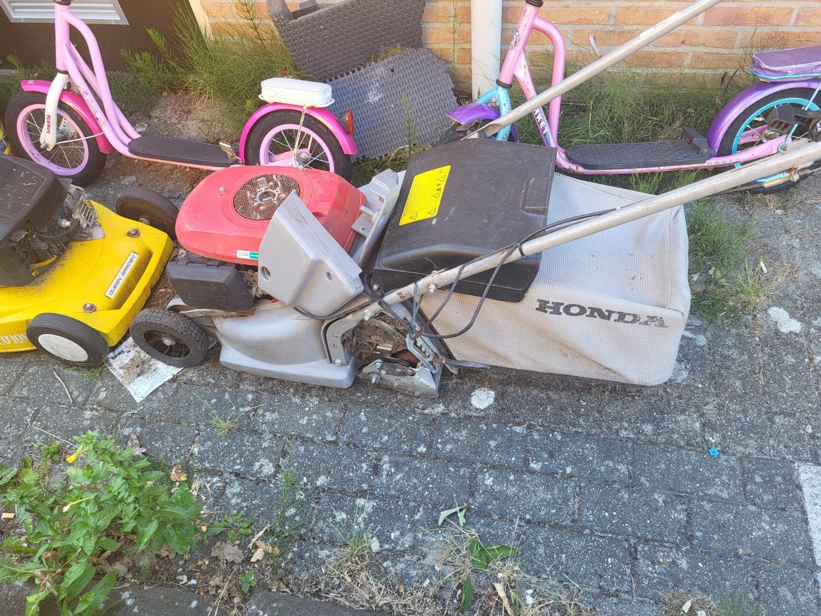 Opvangbak voor honda gazonmaaier, Ophalen of Verzenden