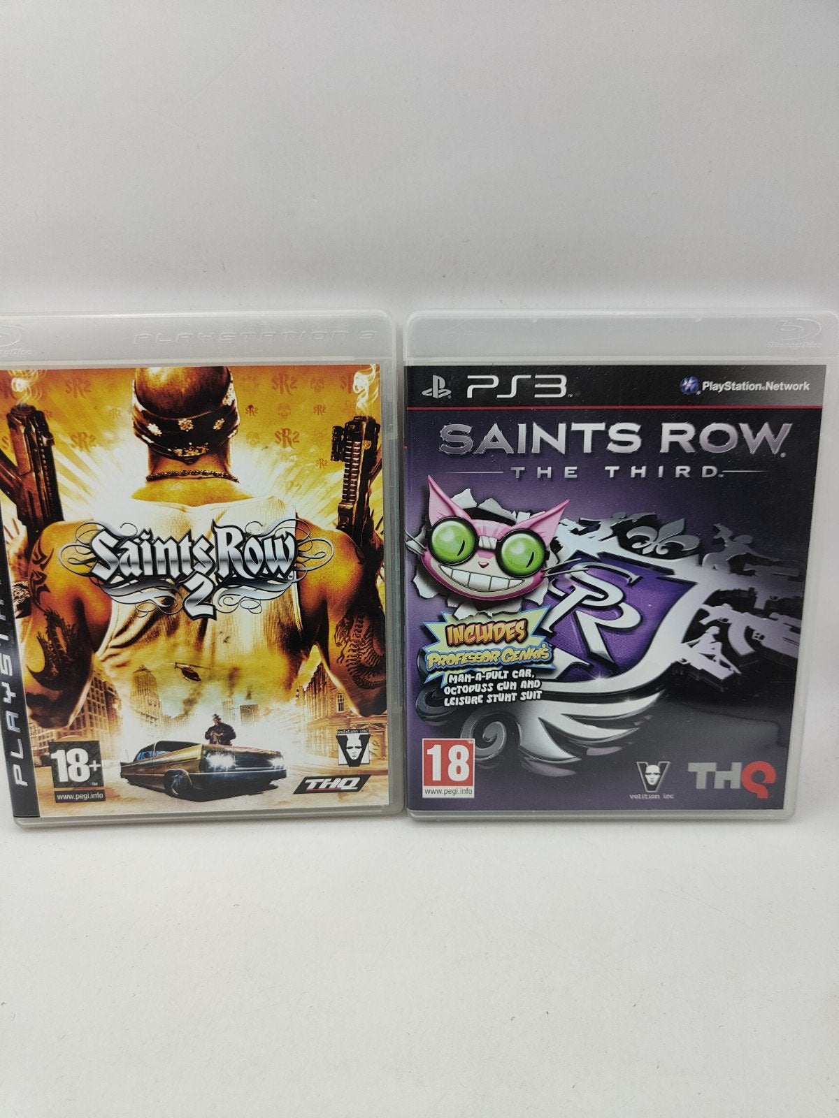 Saints Row 2 & Saints Row: The Third (PS3), Avontuur en Actie, Online, Gebruikt, Vanaf 18 jaar