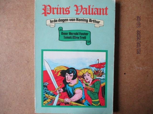 adv5885 prins valiant 1, Boeken, Stripboeken, Eén stripboek, Ophalen, Gelezen