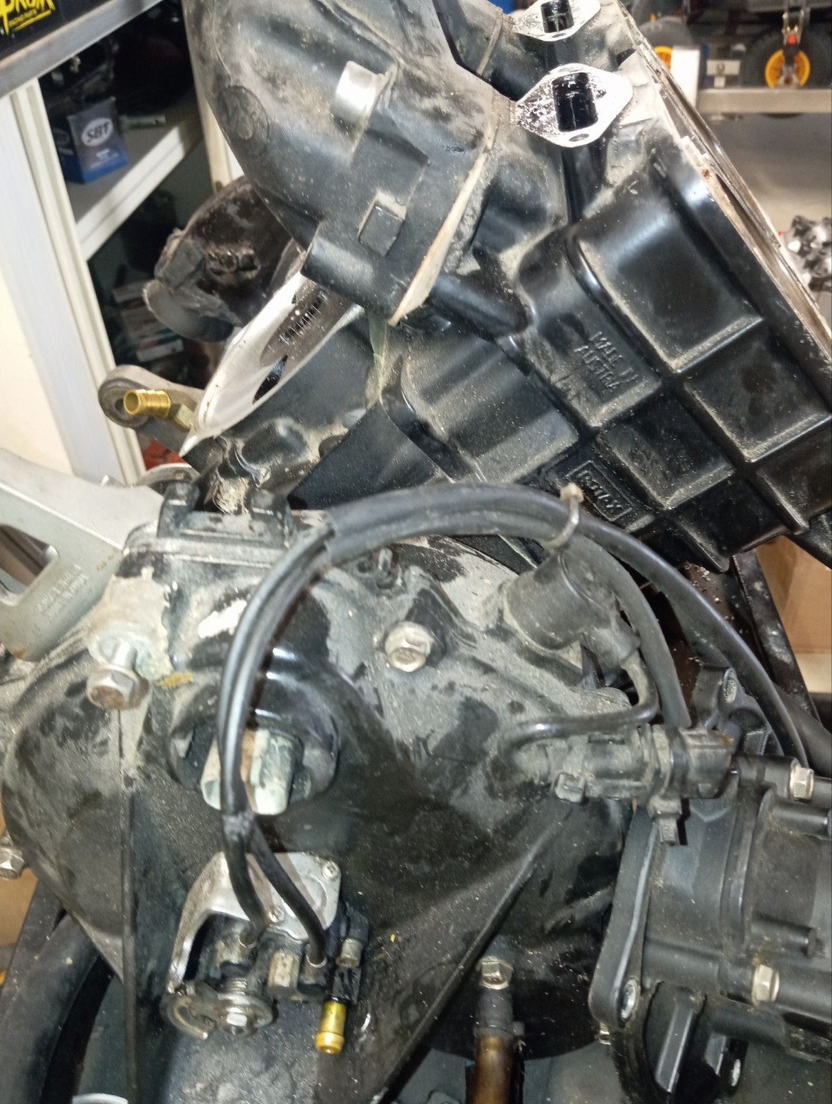 Seadoo rfi motor, Ophalen