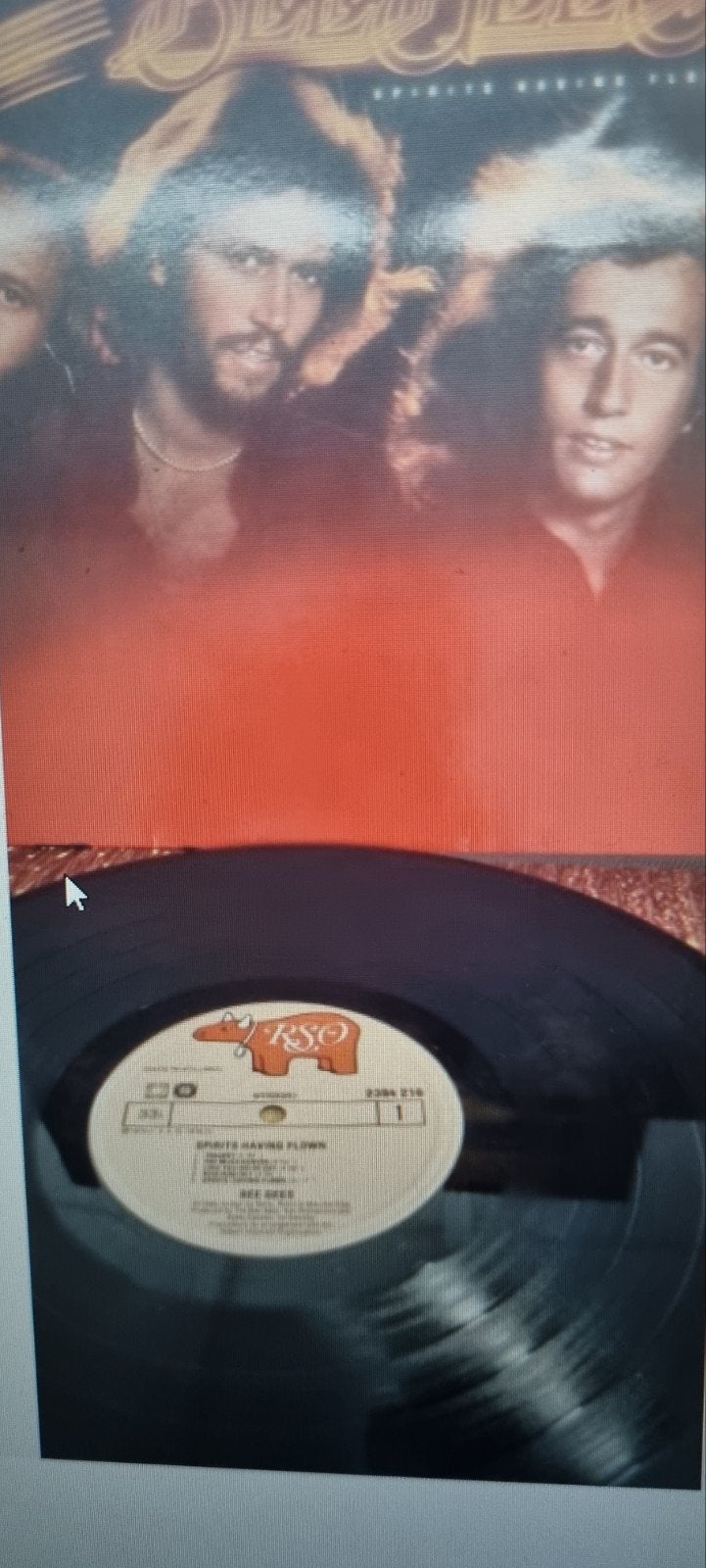 Bee Gees - Spirits Having Flown LP (1979), LP, Gebruikt, Pop, Ophalen of Verzenden