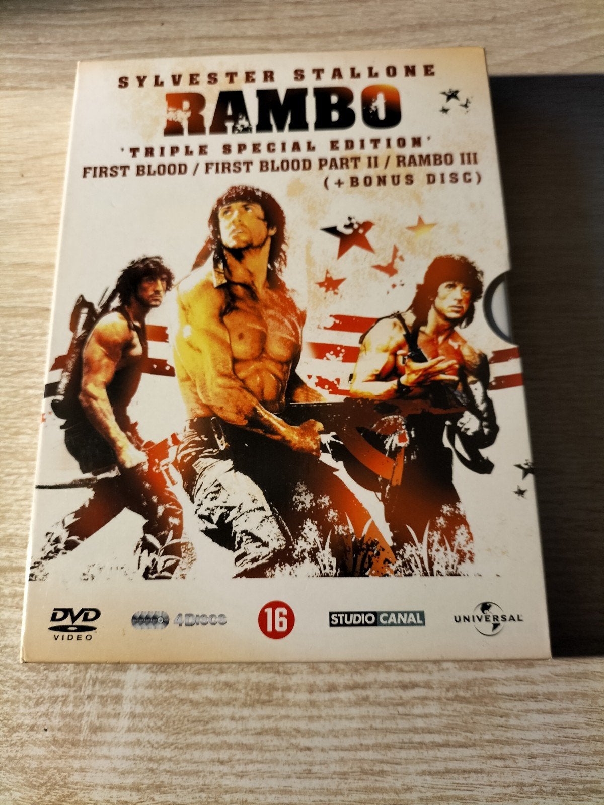 Rambo triple special edition 4 disc, Ophalen of Verzenden