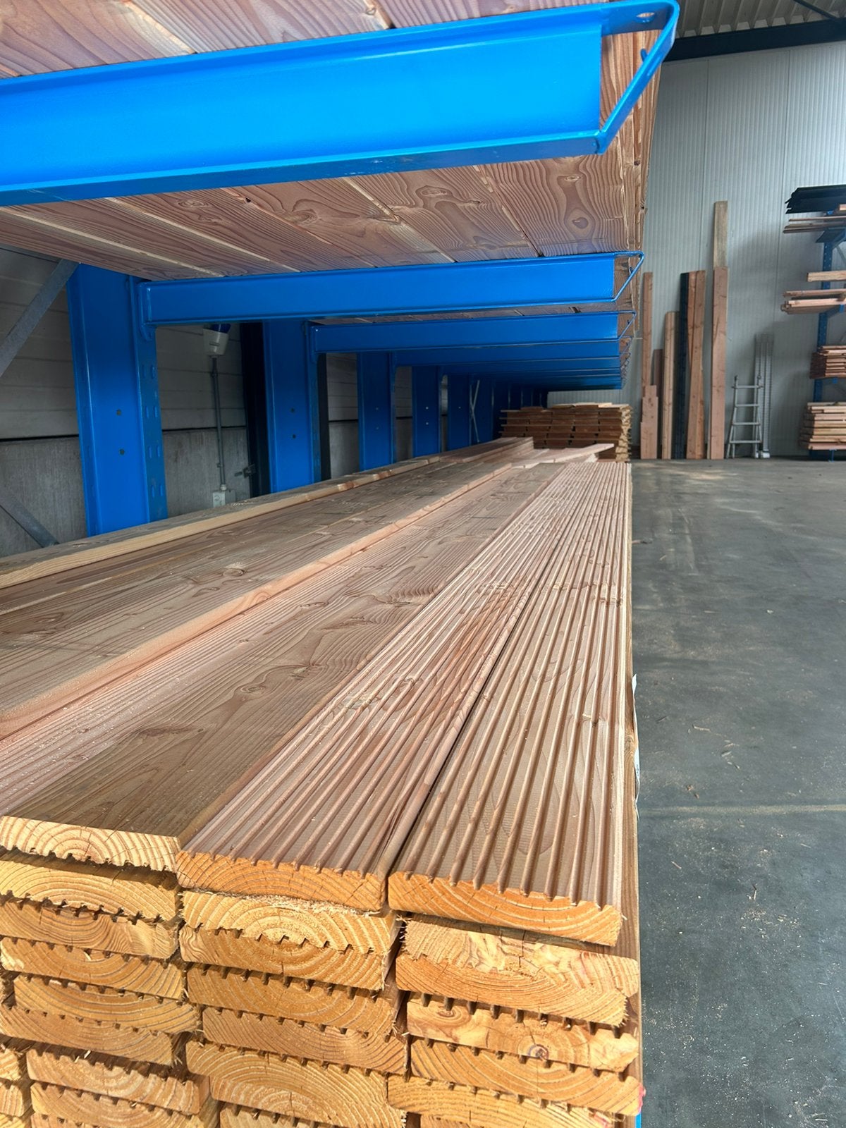 Douglas vlonderplank 2.8x14.5x300/400 cm, Ophalen of Verzenden, Nieuw, Hout