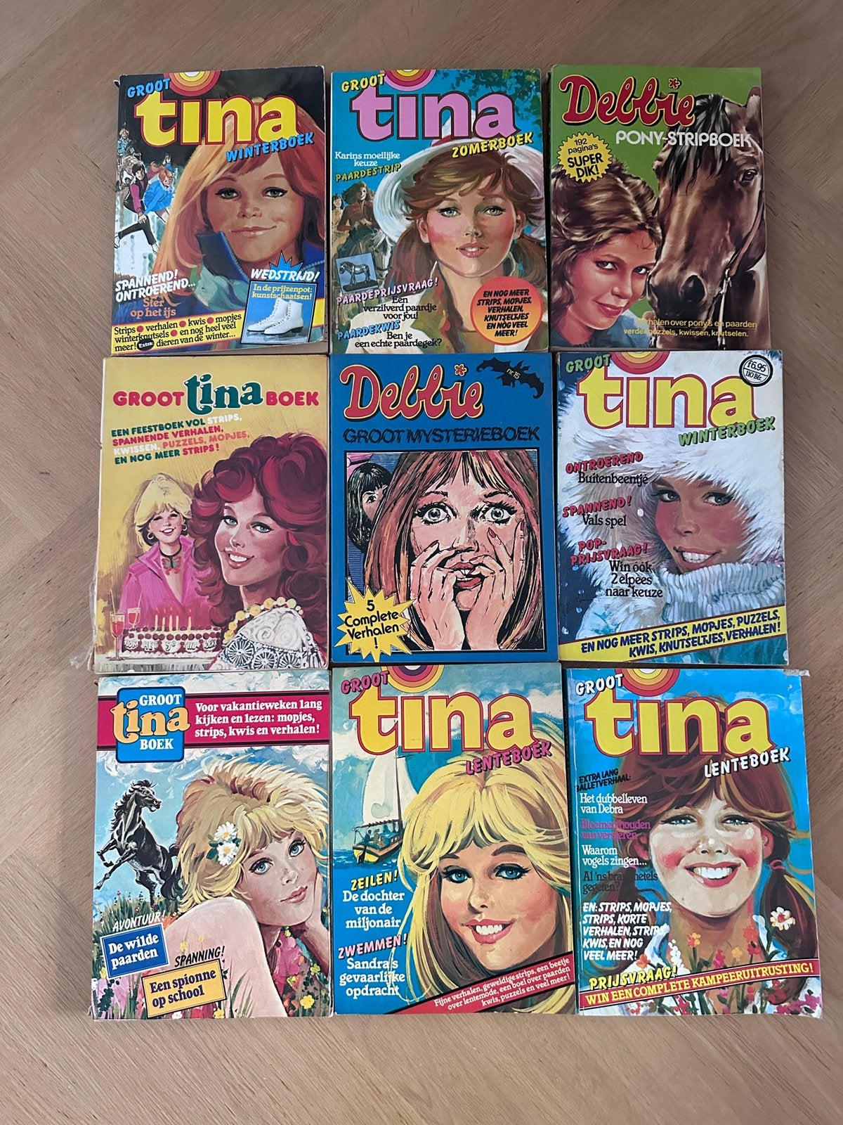Tina / Debbie jaren 80 boeken, Boeken, Stripboeken, Meerdere stripboeken, Ophalen of Verzenden, Gelezen