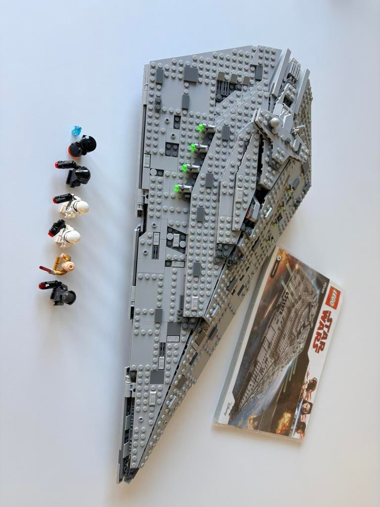 Lego 75190 | First Order Star Destroyer | Star Wars, Star Wars, Lego, Ophalen of Verzenden, Zo goed als nieuw