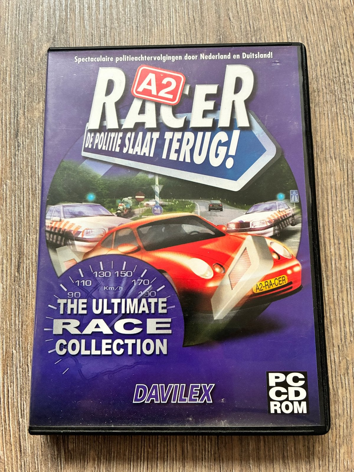 A2 Racer: De Politie Slaat Terug! PC CD-ROM, Gebruikt, 1 speler, Racen en Vliegen, Ophalen of Verzenden
