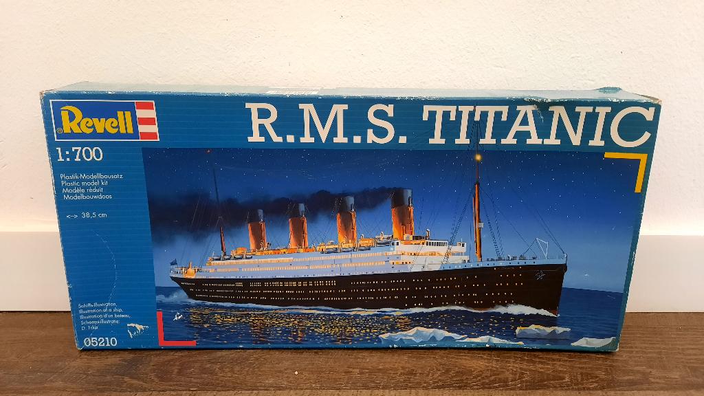 Revell 05210 R.M.S. Titanic 1:700 Schip Mobelbouw, Ophalen of Verzenden, Nieuw, 1:200 of kleiner, Revell