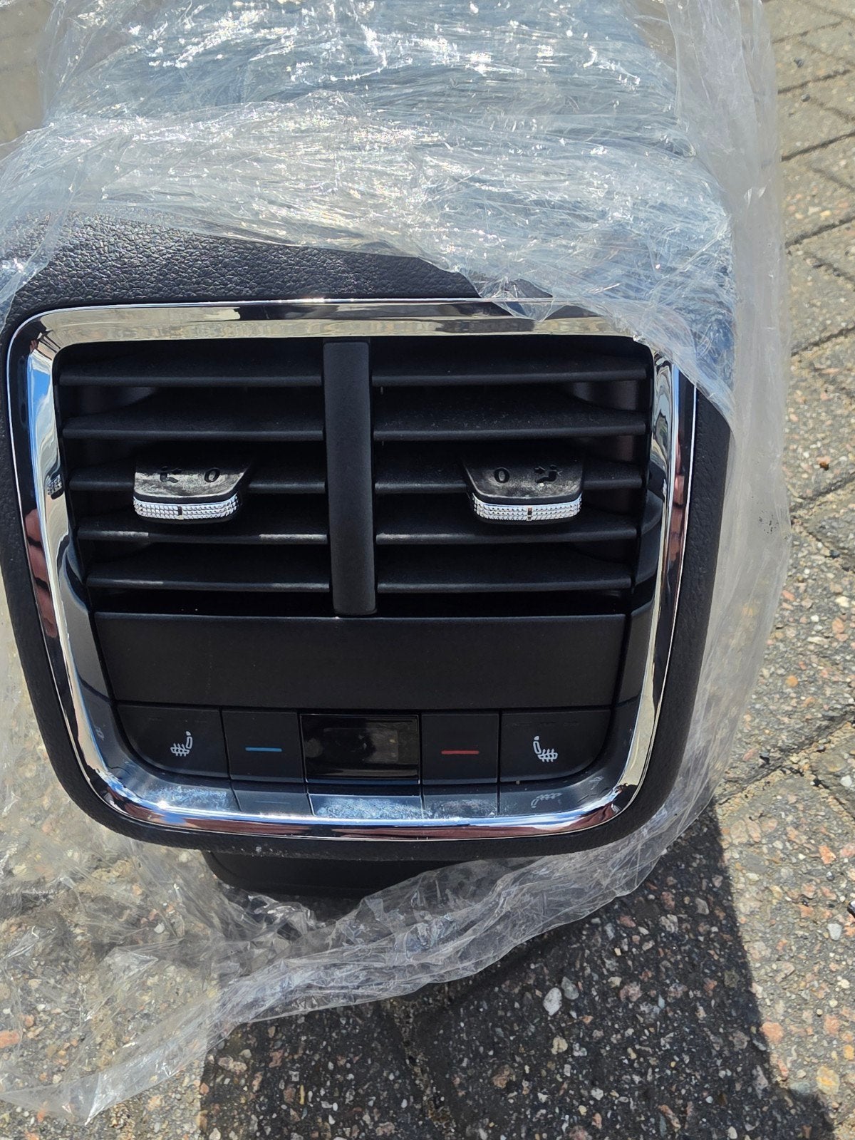 Skoda middenconsole leer. Octavia stoelverwarming, Ophalen, Skoda