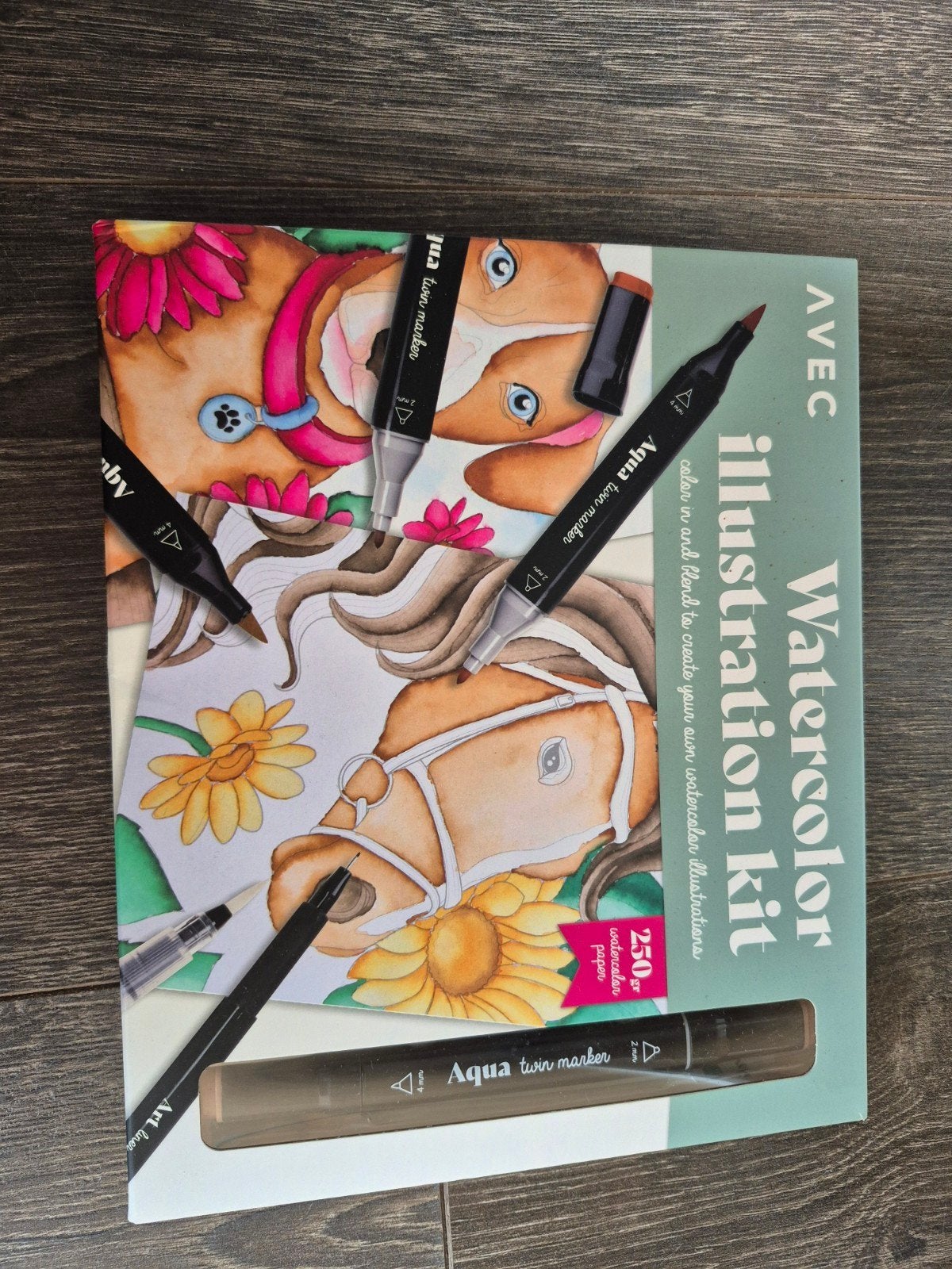Watercolor Illustration Kit - Nieuw in doos, Ophalen of Verzenden, Nieuw, Waterverf