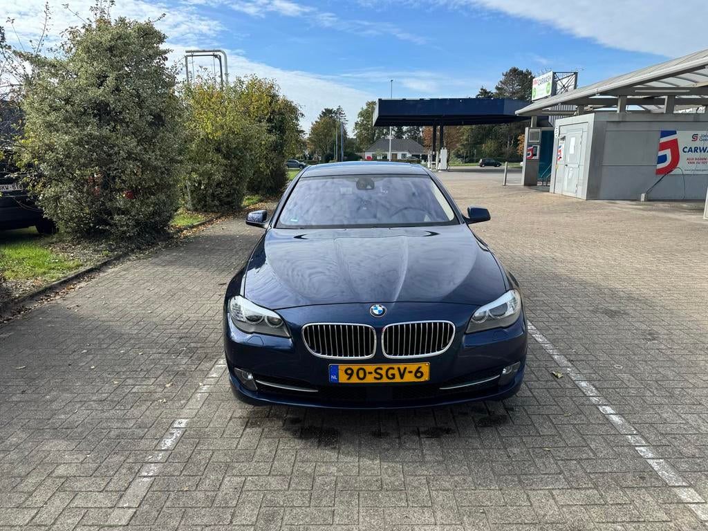 BMW 5-Serie 528I 180KW Sedan Aut8 2011 Blauw, Auto's, BMW, Particulier, 5-Serie, Benzine, A, Sedan, Automaat, Origineel Nederlands