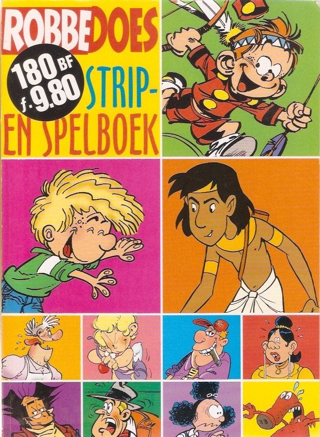 Robbedoes strip- en spelboek, Eén stripboek, Ophalen of Verzenden, Gelezen