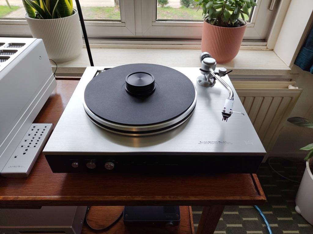 Luxman PD-151 met Dynavector 20X2L, Ophalen, Zo goed als nieuw, Platenspeler, Overige merken