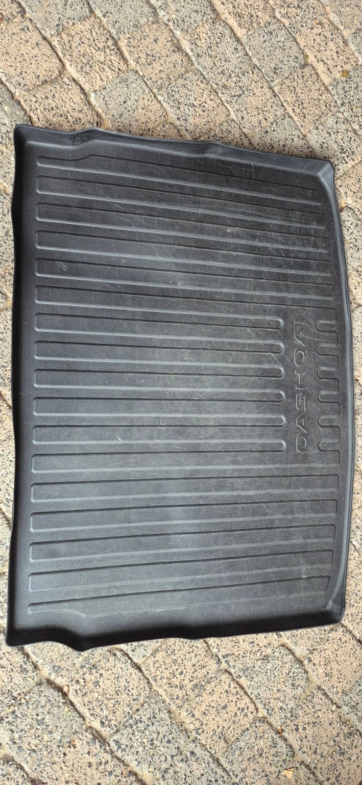 Kofferbak mat Nissan Quasqai, Ophalen