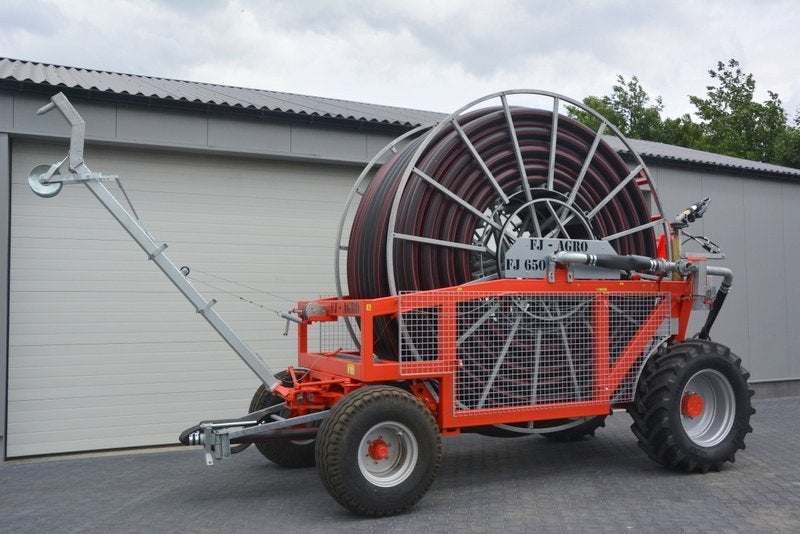 FJ-Agro zelfrijdende beregeningshaspel FJ650 110mm / 650m, Ophalen, Beregening en Drainage