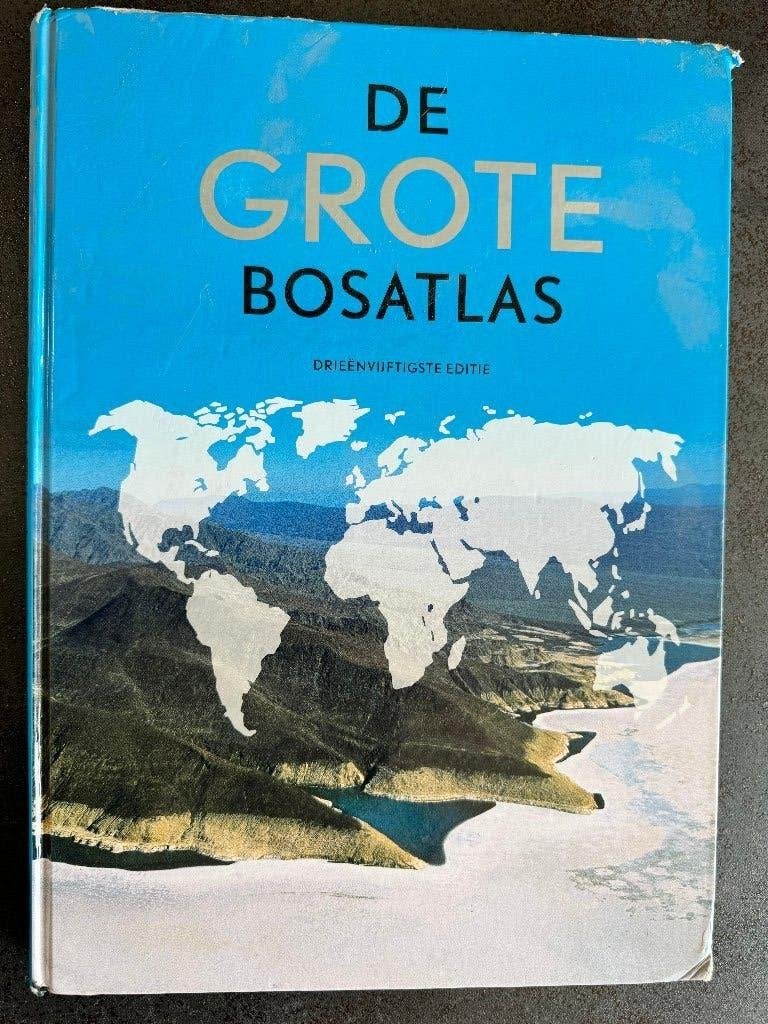 Grote bosatlas, Boeken, Atlassen en Landkaarten, Gelezen, Bosatlas, 2000 tot heden, Wolters-Noordhoff