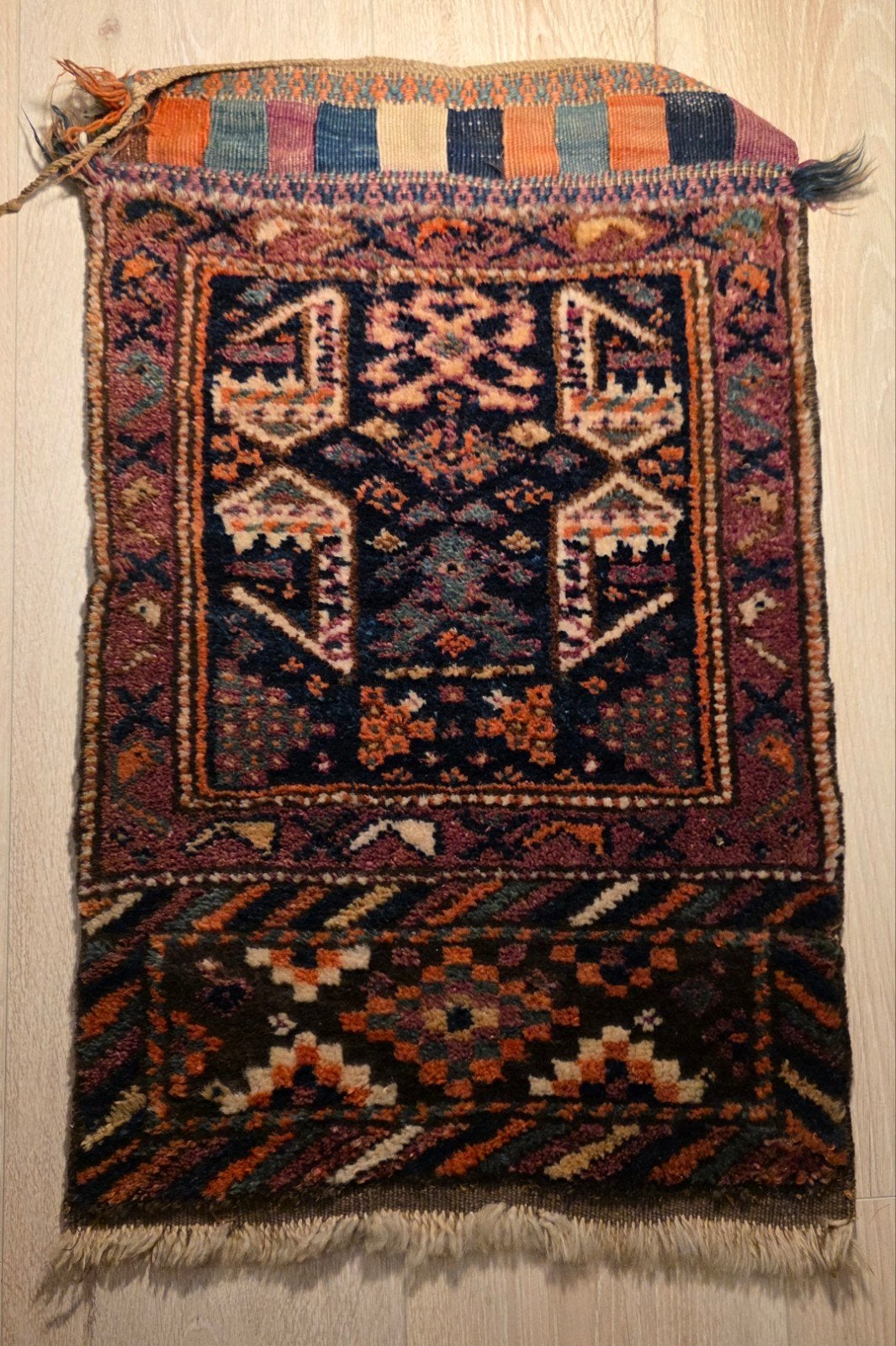 Vintage Perzisch (Koerdisch) Zadeltas  (38×60 cm), Ophalen of Verzenden