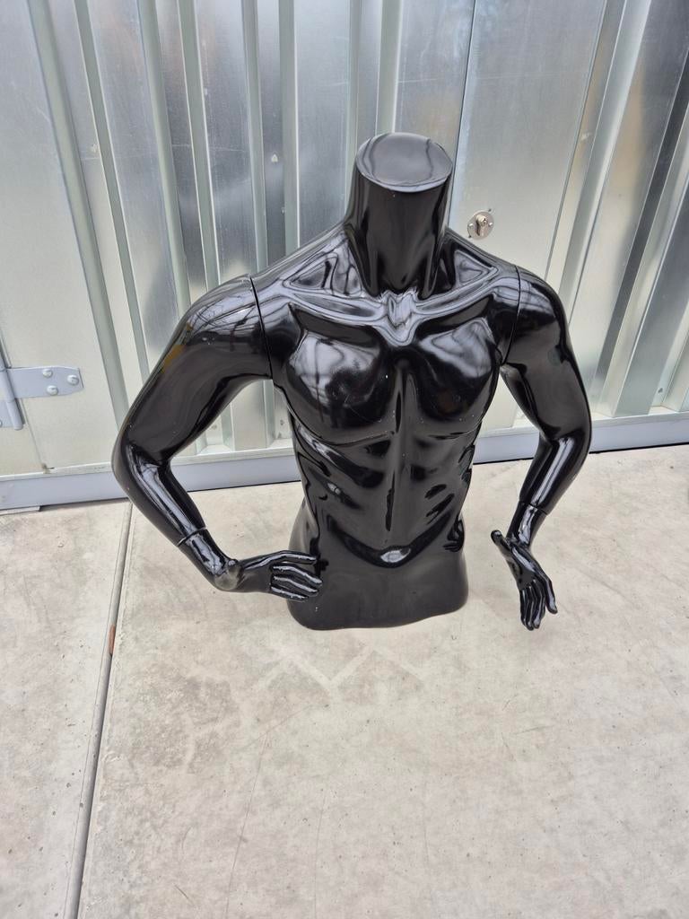 Torso Heren 6 stuks zwart,, Ophalen of Verzenden, Handschoenen, Hoed of Pet