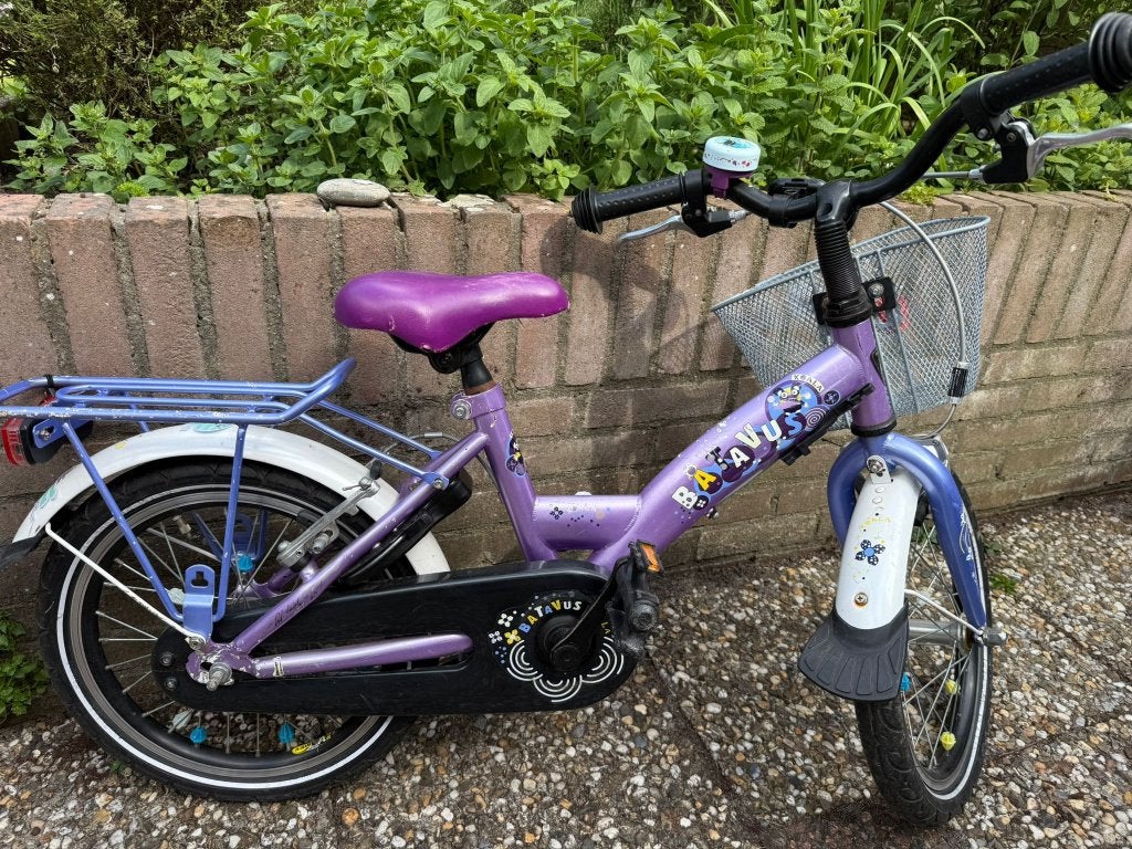 2x Kinderfiets 16 inch: Batavus & On The Road, Fietsen en Brommers, Ophalen, Terugtraprem, Batavus, 16 tot 20 inch