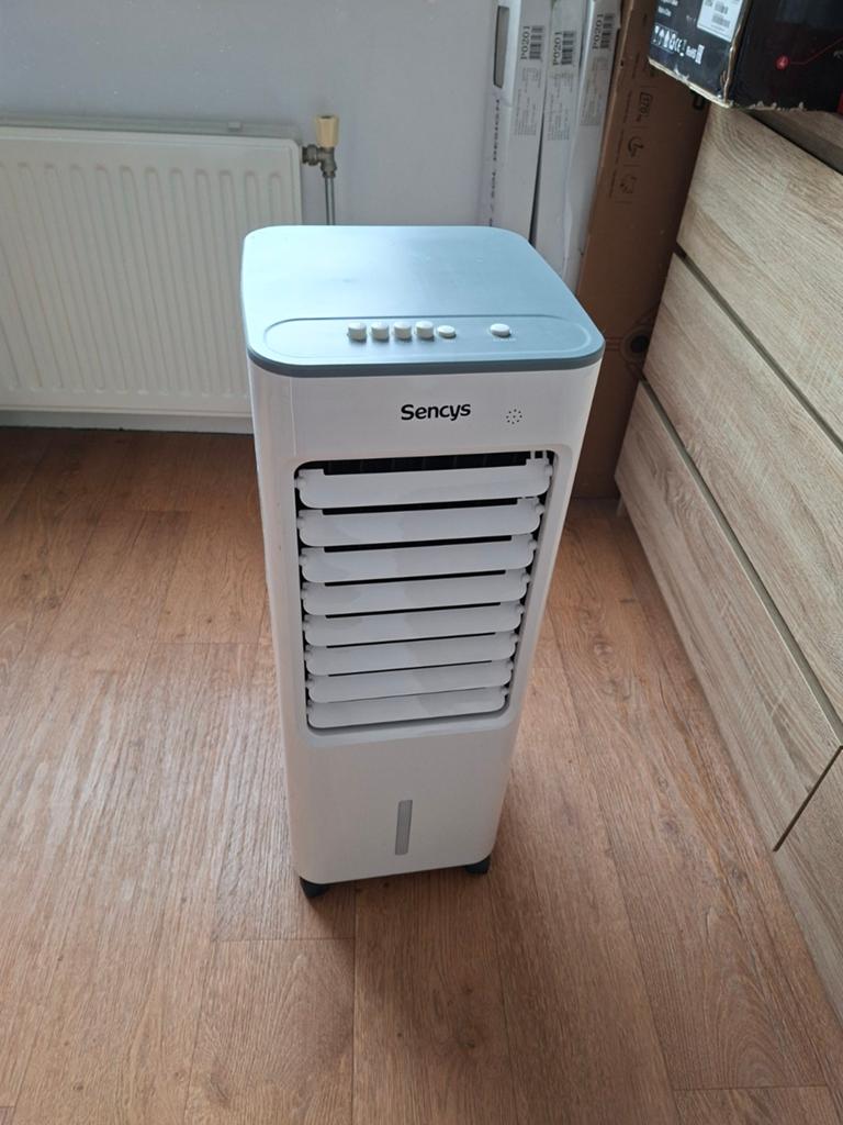 Sencys luchtkoeler 60hg., Witgoed en Apparatuur, Airco's, Ophalen, Mobiele airco, Minder dan 60 m³, 3 snelheden of meer