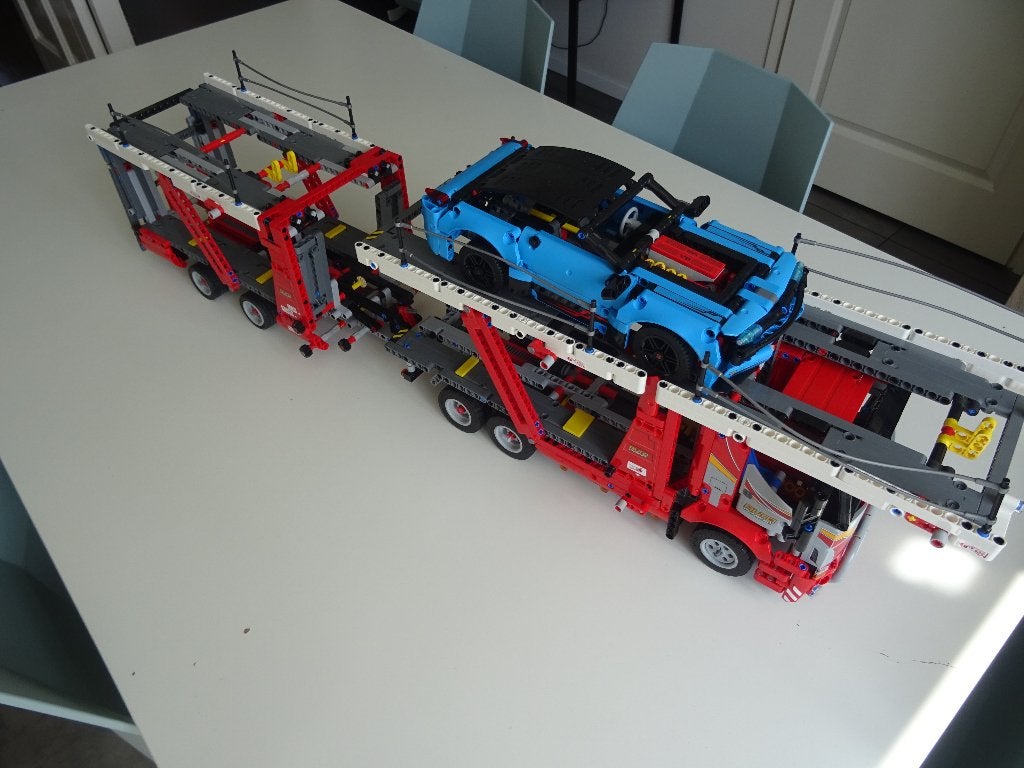 technic Lego 42098 autotransportvoertuig, Lego, Ophalen of Verzenden, Zo goed als nieuw, Technic