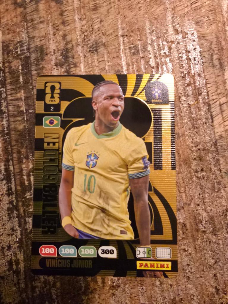 Panini fifa world cup wk golden baller 2, Ophalen of Verzenden, Zo goed als nieuw, Plaatje
