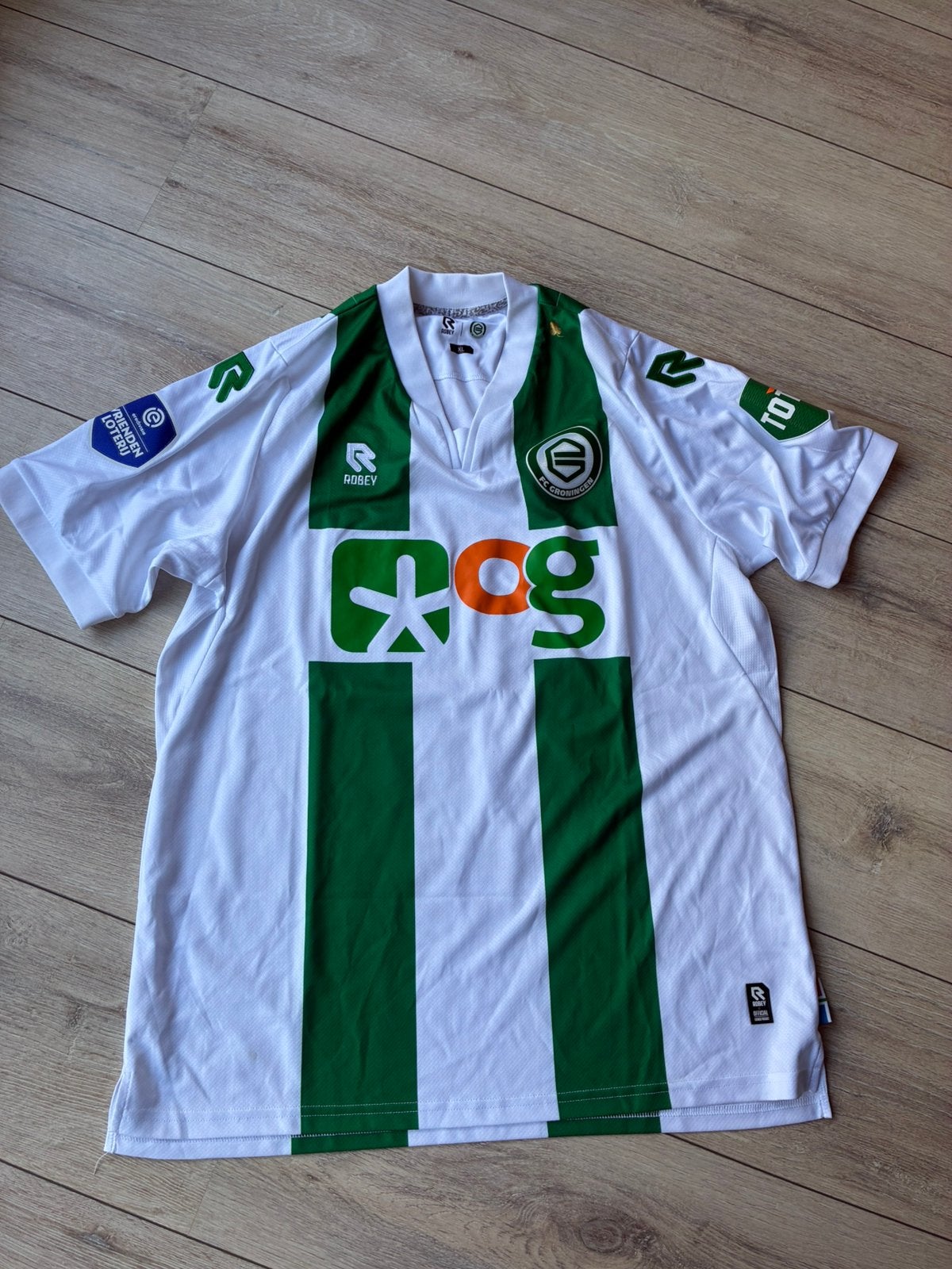 FC groningen thuisshirt 24/25 maat XL / van Bergen, Sport en Fitness, Voetbal, Maat XL, Ophalen of Verzenden, Gebruikt, Shirt