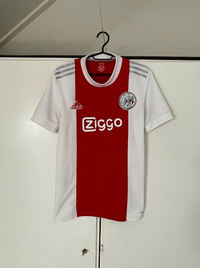 Ajax thuisshirt 2021/2022 maat S, Wit, Ophalen of Verzenden, Zo goed als nieuw, Adidas