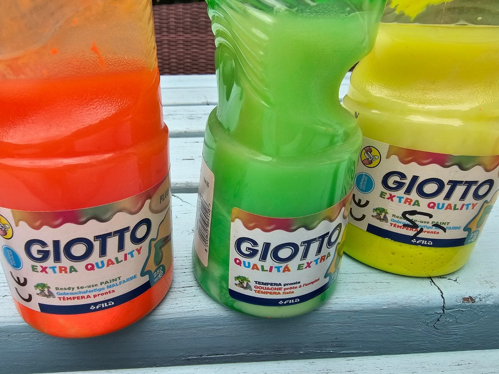 Giotto Extra Quality Tempera Verf - Diverse Kleuren, Hobby en Vrije tijd, Ophalen of Verzenden, Gebruikt, Overige typen