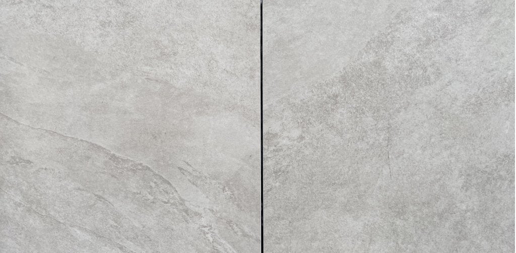 Topkwaliteit Kera-beton 60x60x4 Slate Greige, Tuin en Terras, Niet ingevuld, Keramiek, Niet ingevuld, Nieuw