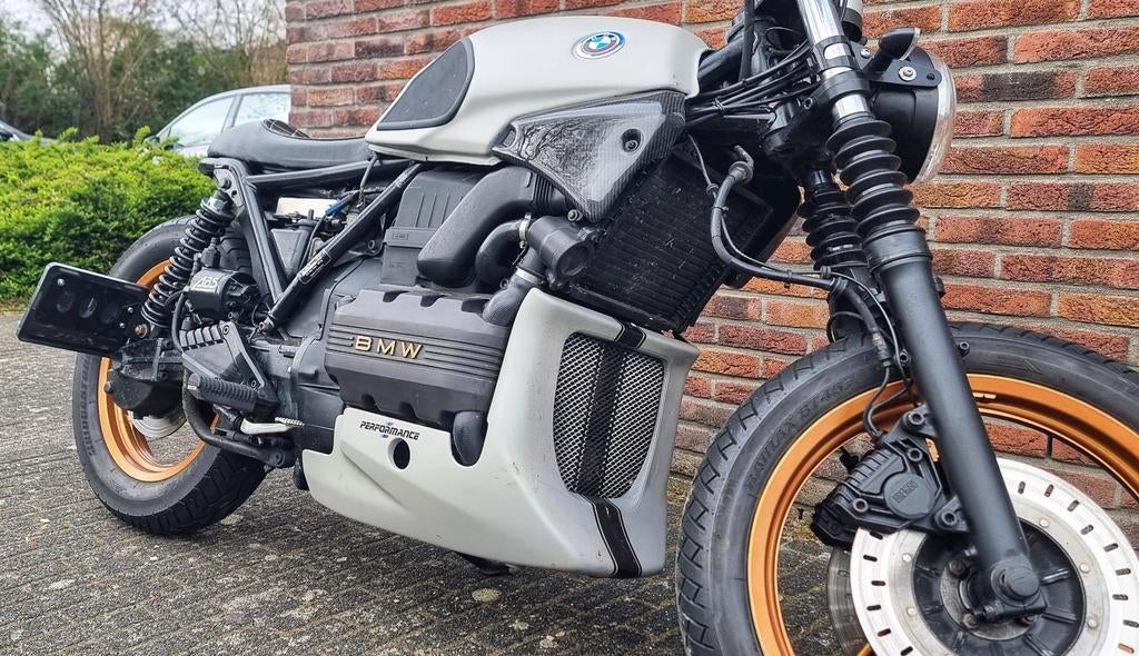 BMW K75 Caferacer ( K75 K75-S K75S K100 Cafe Racer ), 750 cc, Motorrijbewijs A, 3 cilinders, Particulier