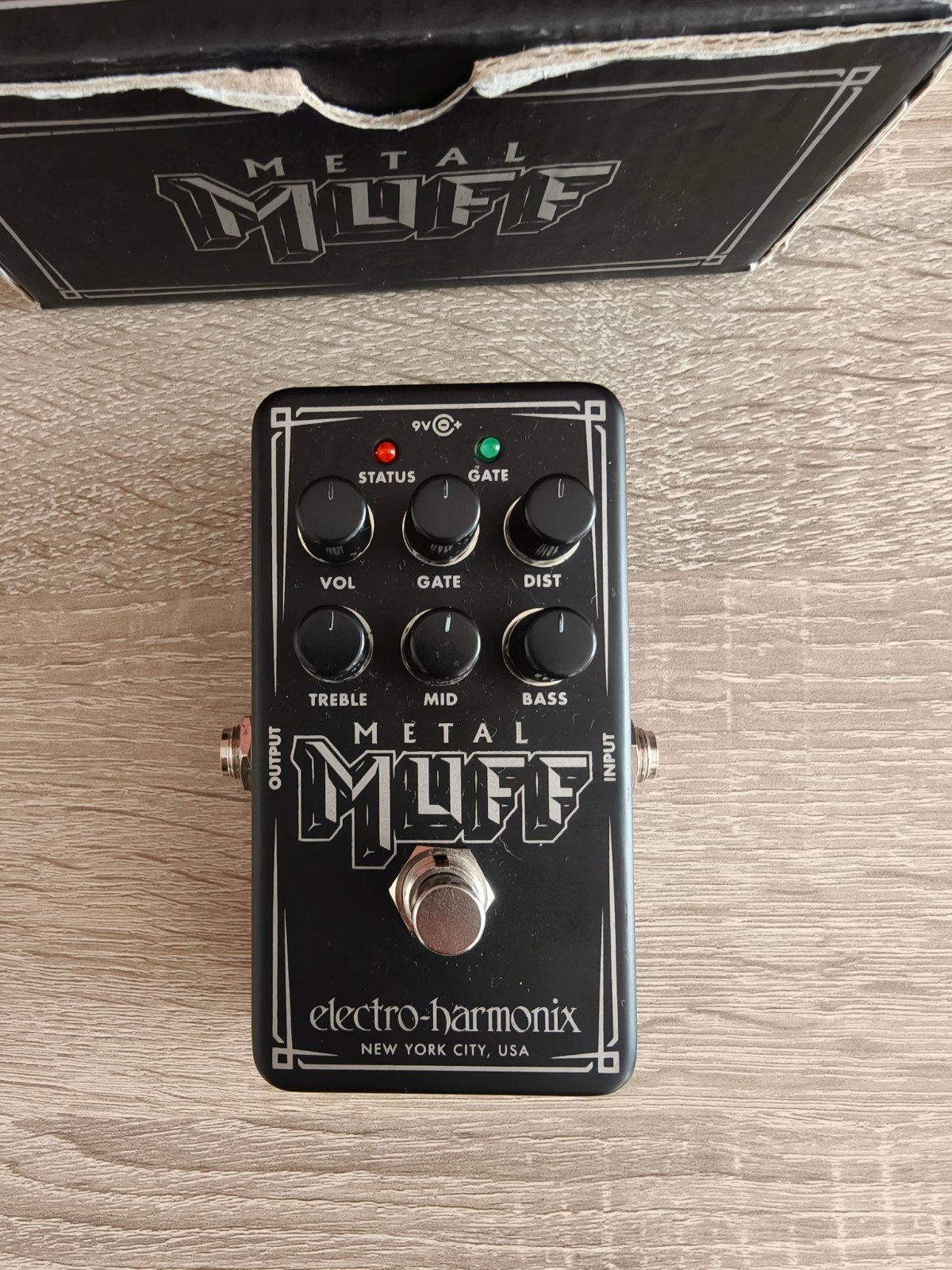 Electro-Harmonix Metal Muff Nano, Muziek en Instrumenten, Effecten, Ophalen of Verzenden, Zo goed als nieuw, Distortion, Overdrive of Fuzz