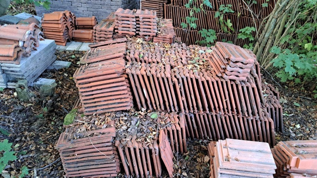 Mulden dakpannen ( model Deester), Ophalen, Gebruikt, Steen of Klei, 15 m² of meer