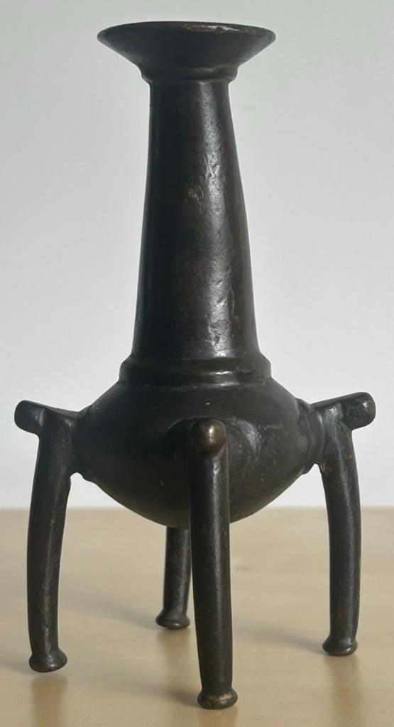 Antieke Islamitische / Indo-Perzische Kohl-fles (Surmadani), Antiek en Kunst, Verzenden, Brons